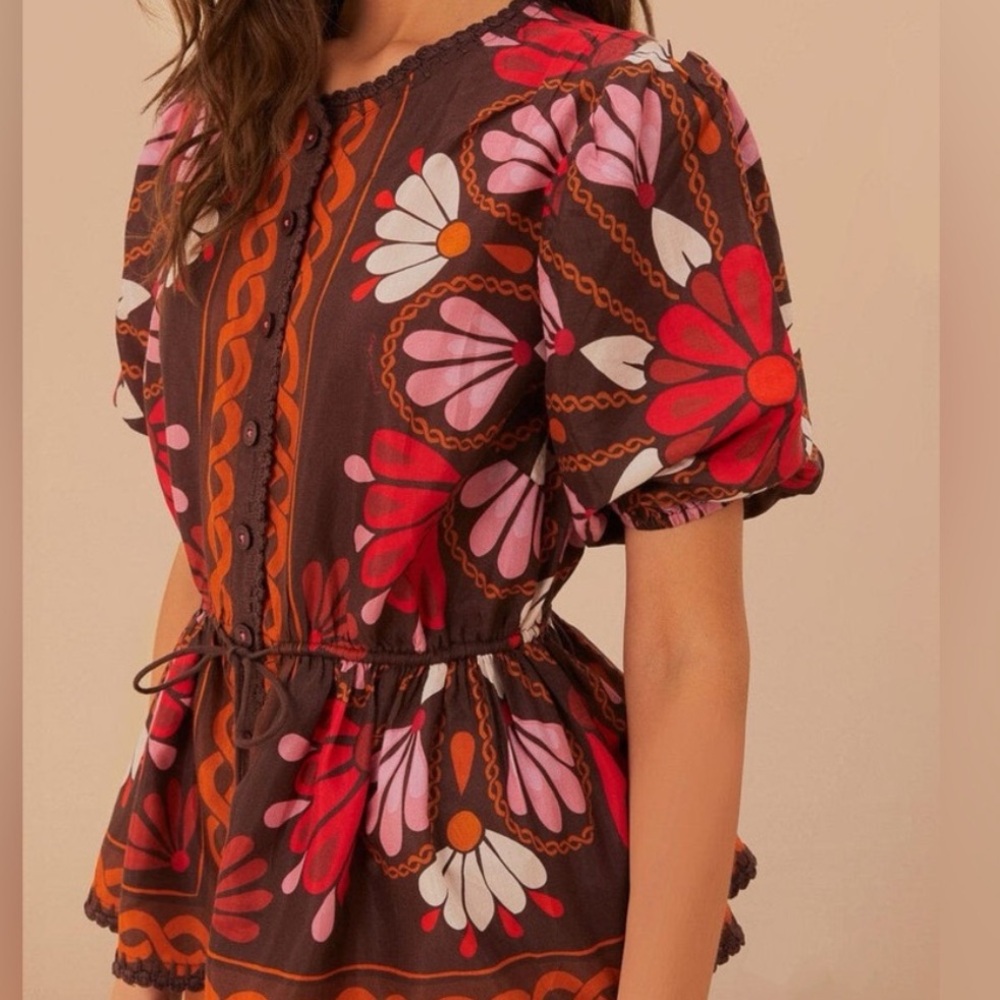 FARM RIO Miranda Top XL 🌺 - Picture 6 of 10